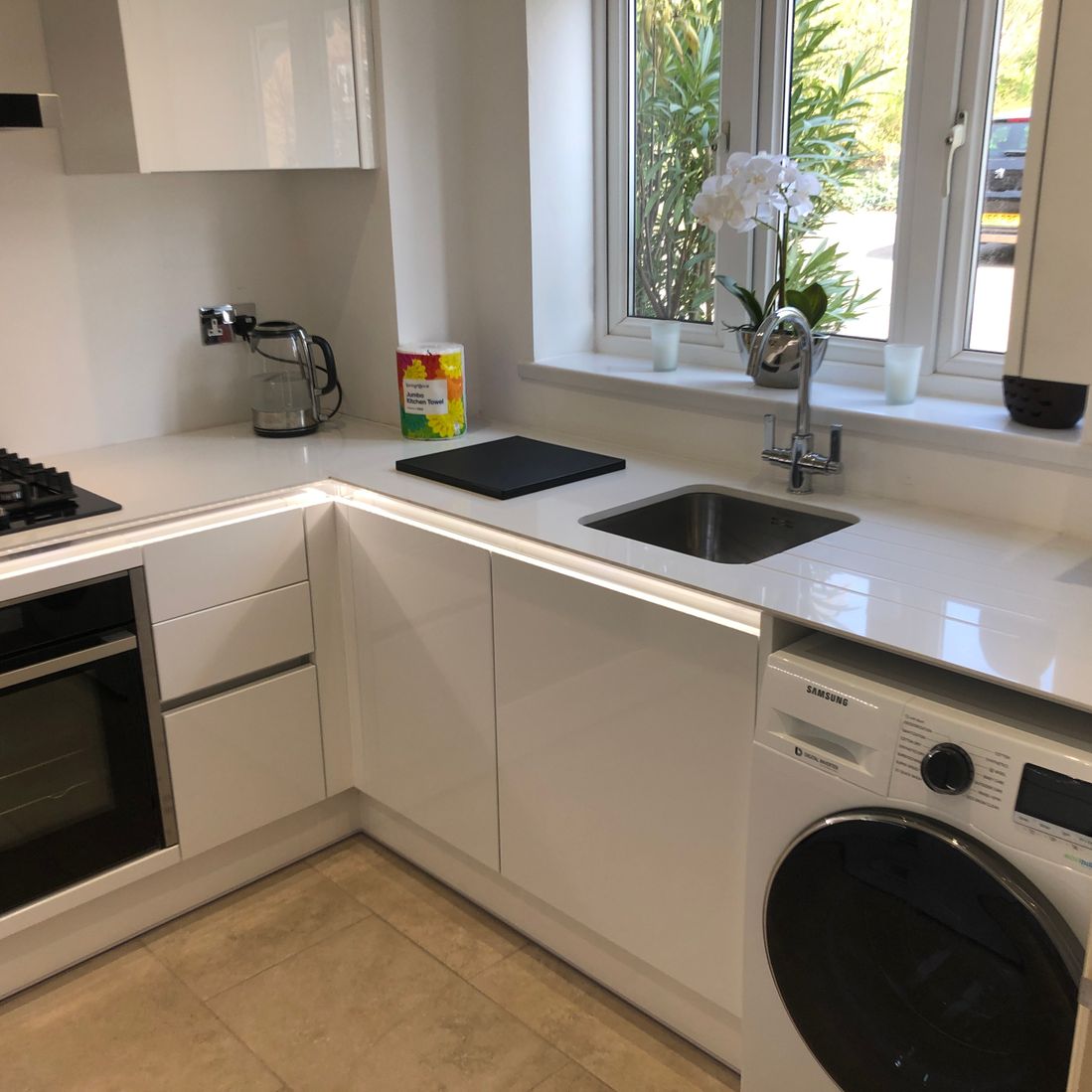Kitchen with granite top 