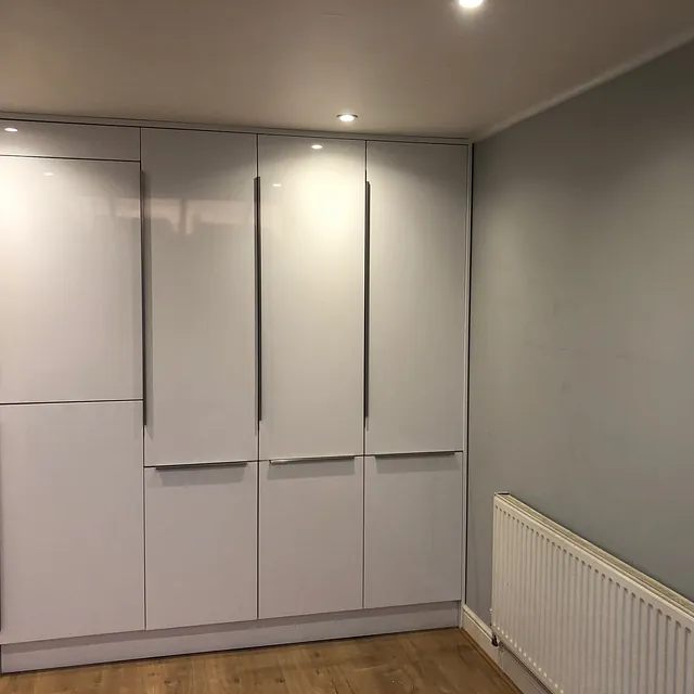 Gloss white larder