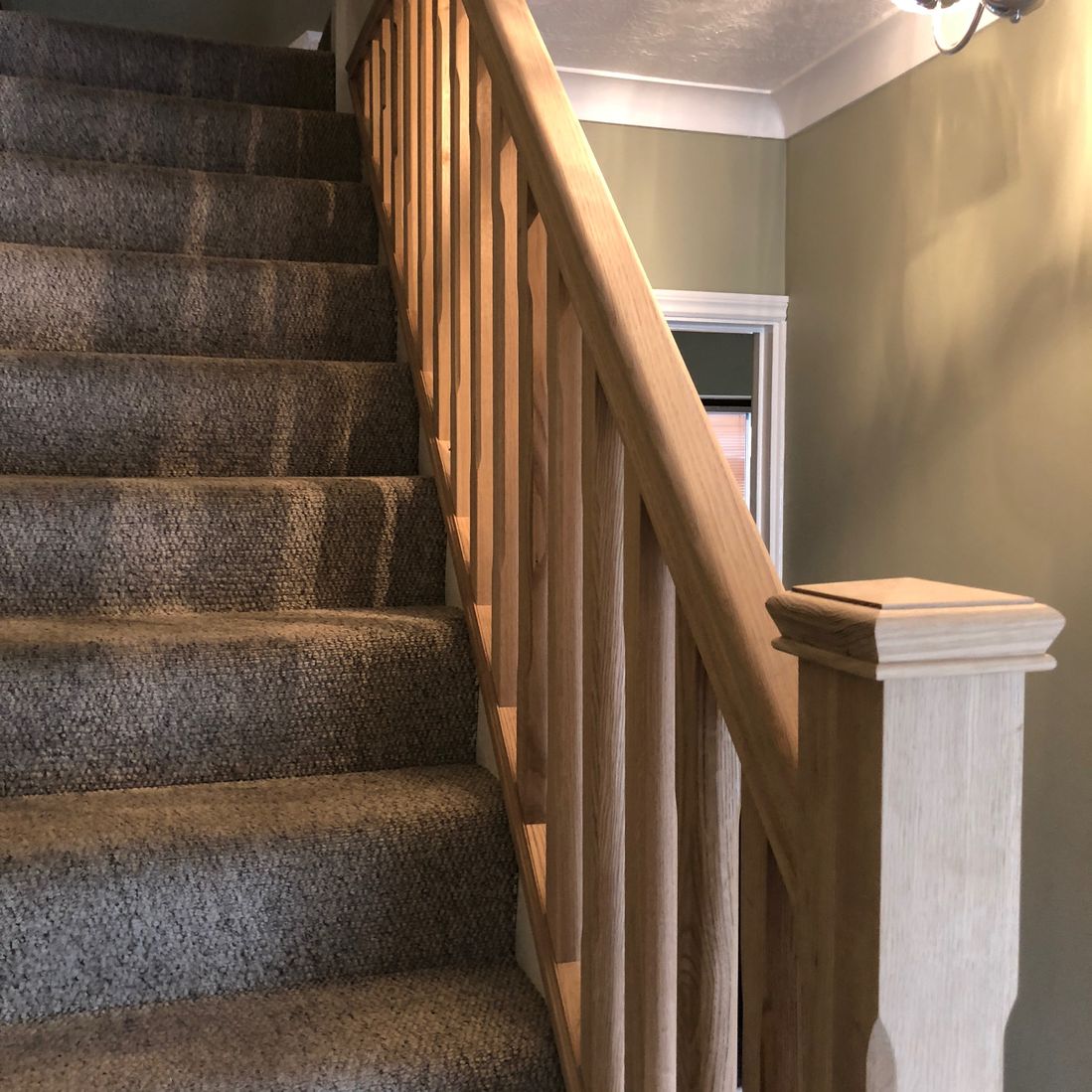 oak staircase