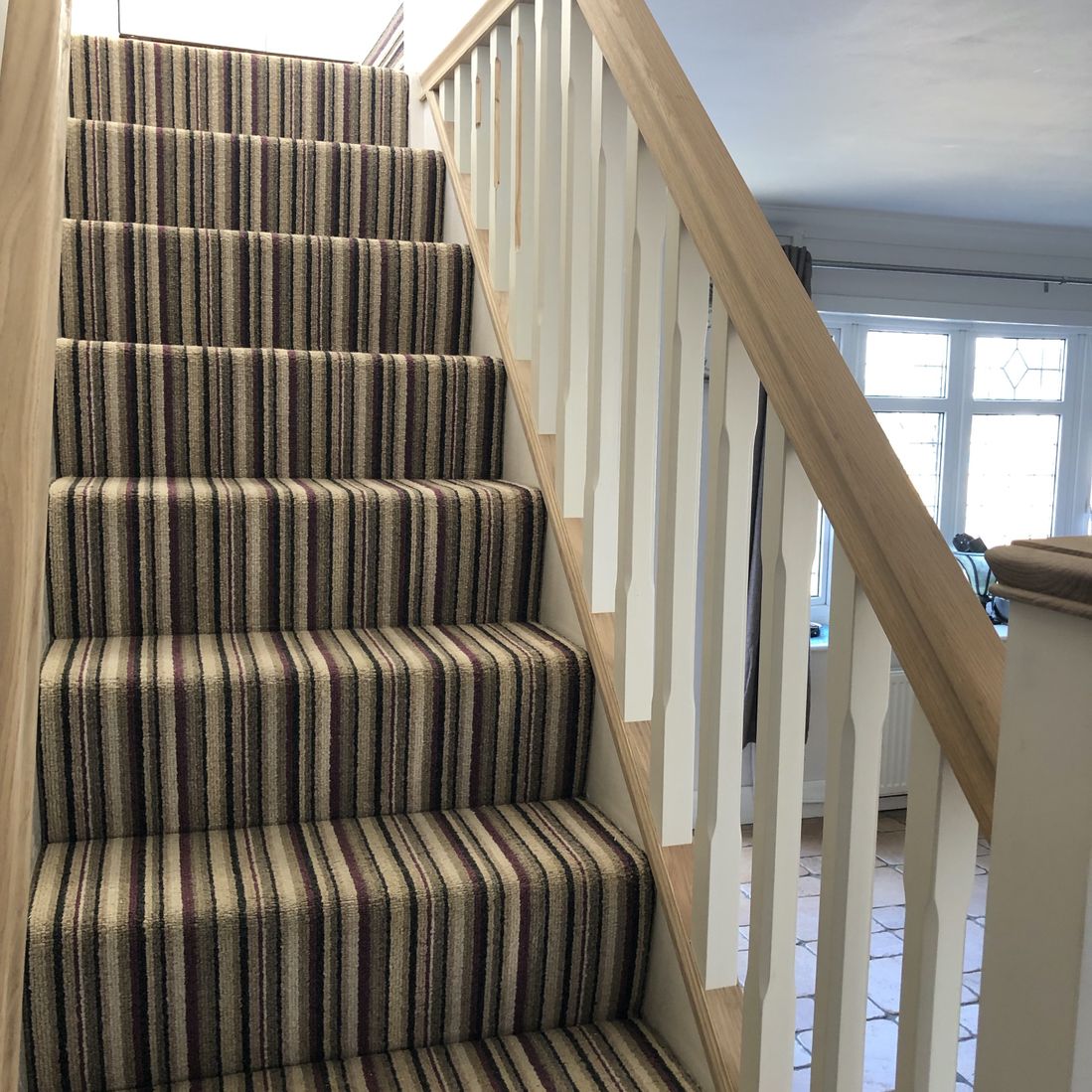 Handrail and spindles 