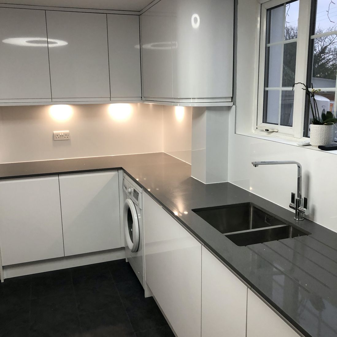 Kitchen with granite top 